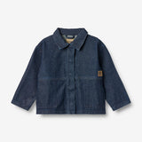Wheat Main Overshirt Sola Denim 1108 dark blue
