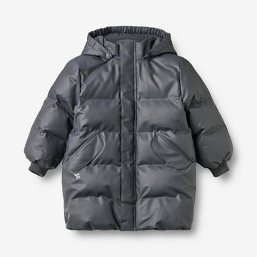 Wheat Outerwear PU Puffer Jacket Coast Jacket 1292 greyblue