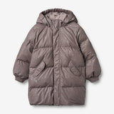 Wheat Outerwear PU Puffer Jacket Coast Jacket 1036 purple stone stars