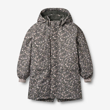 Wheat Outerwear Parka Jello Jacket 9528 black sea open flowers
