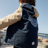 Wheat Outerwear Parka Mekkel Tech Jackets 1108 dark blue