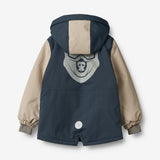 Wheat Outerwear Parka Mekkel Tech Jackets 1108 dark blue