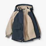 Wheat Outerwear Parka Mekkel Tech Jackets 1108 dark blue
