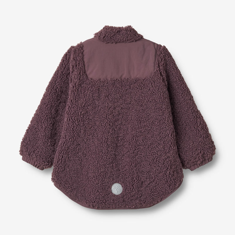 Wheat Outerwear Pile Jacket Vema Pile 1209 winter purple