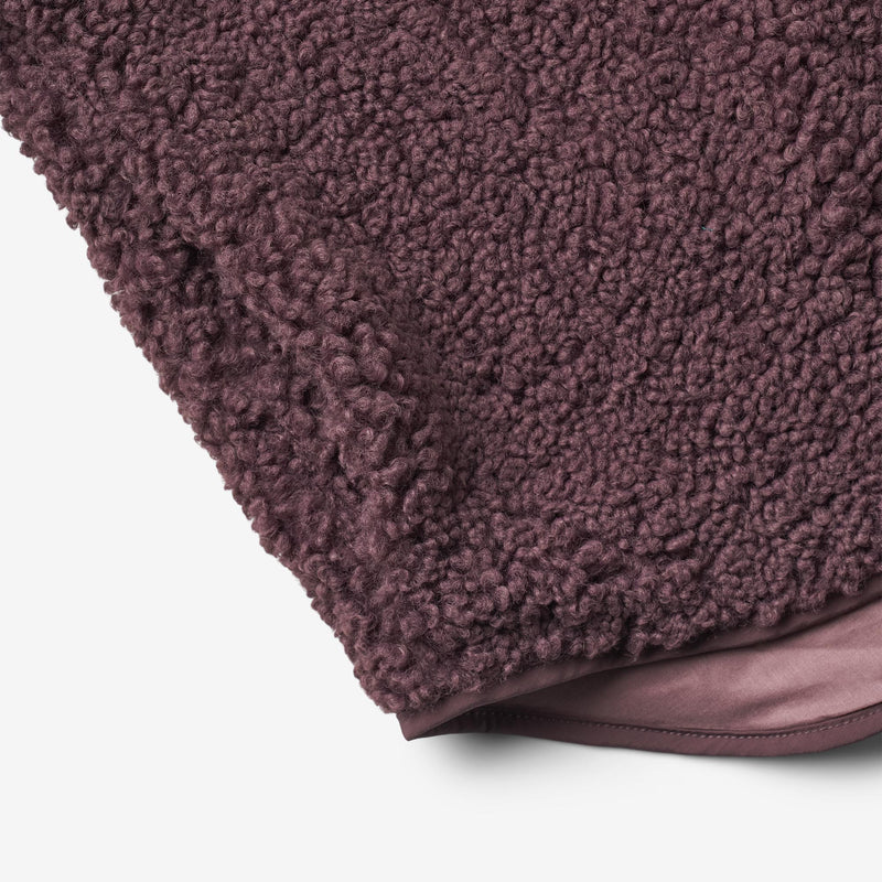 Wheat Outerwear Pile Jacket Vema Pile 1209 winter purple