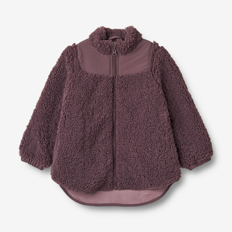 Wheat Outerwear Pile Jacket Vema Pile 1209 winter purple