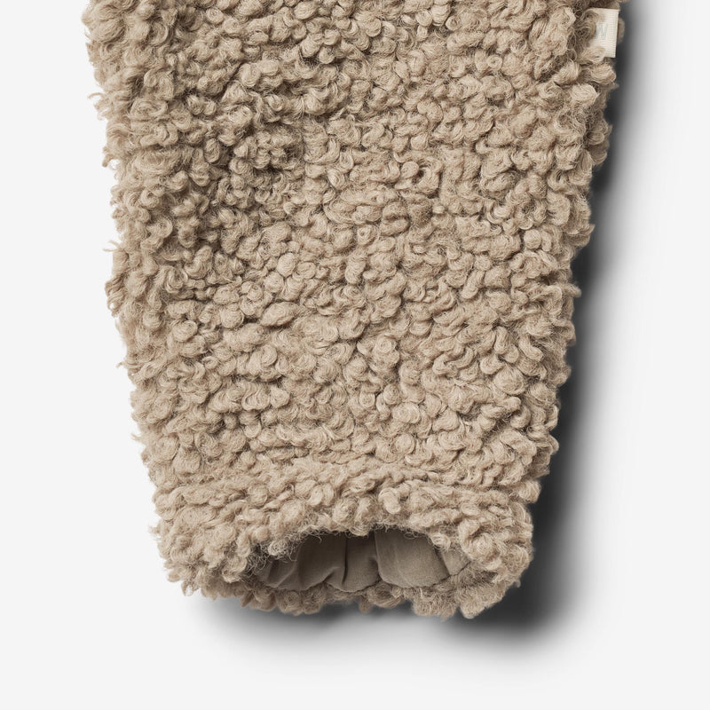 Wheat Outerwear Pile Suit Bambi | Baby Pile 3239 beige stone