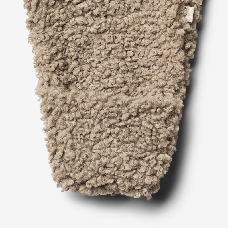 Wheat Outerwear Pile Suit Bambi | Baby Pile 3239 beige stone