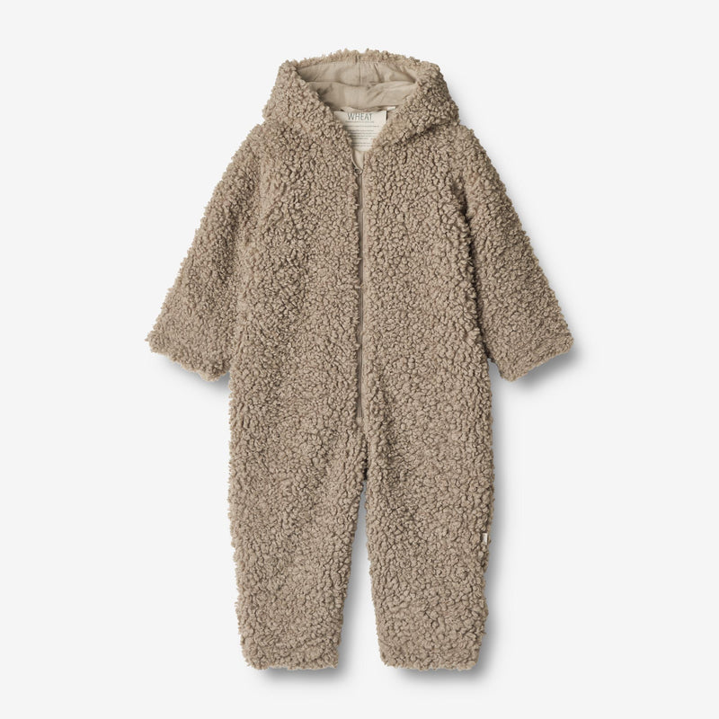 Wheat Outerwear Pile Suit Bambi | Baby Pile 3239 beige stone