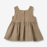 Wheat Main Pinafore Mirna Dress 0099 grey stone