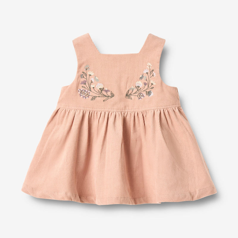 Wheat Main Pinafore Mirna Dress 2487 rose powder