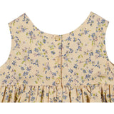 Wheat Pinafore Wrinkles Dresses 9048 alabaster flowers