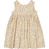 Wheat Pinafore Wrinkles Dresses 9048 alabaster flowers