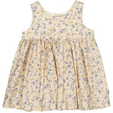 Wheat Main Pinafore Wrinkles Dresses 9048 alabaster flowers