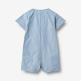 Wheat Main Playsuit Frederik Playsuit 9633 blue chambrey
