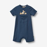 Wheat Main Playsuit S/S Per Jumpsuit 1042 blue waves