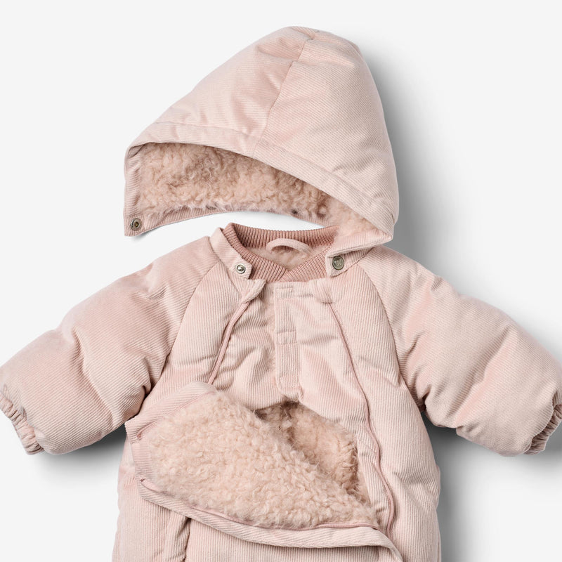 Wheat Outerwear Puffer Baby Suit Nallo Outdoor Suit 2487 rose powder