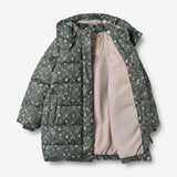 Wheat Outerwear Puffer Coat Yrsa Jacket 9533 forest lake checked flowers
