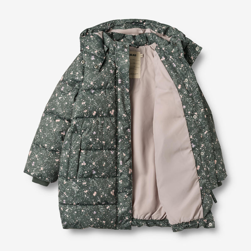Wheat Outerwear Puffer Coat Yrsa Jacket 9533 forest lake checked flowers