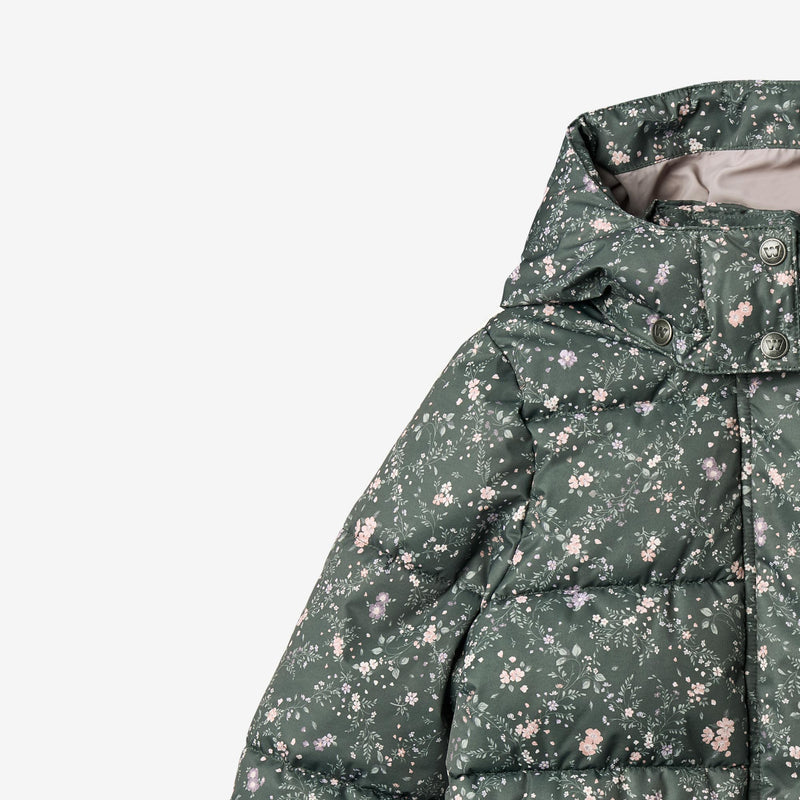 Wheat Outerwear Puffer Coat Yrsa Jacket 9533 forest lake checked flowers