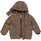 Wheat Outerwear Puffer Jacket Gael Jackets 3001 brown check