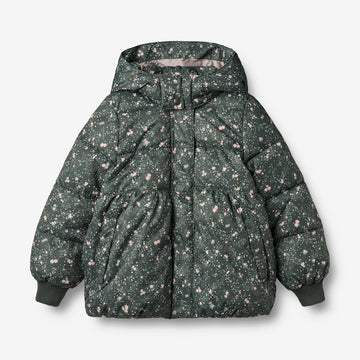 Wheat Outerwear Puffer Jacket Karla Jacket 9533 forest lake checked flowers