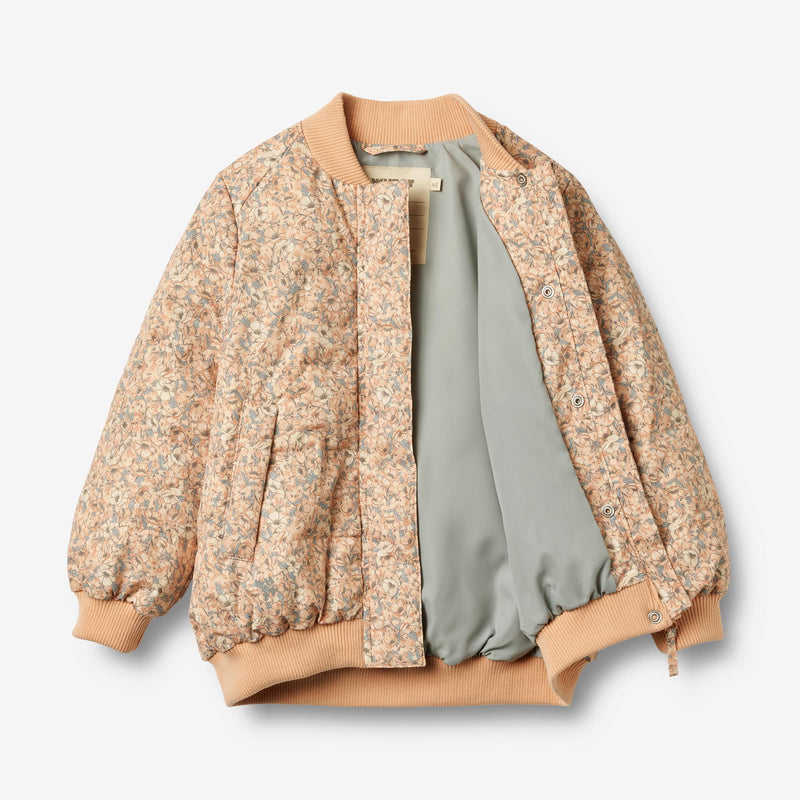 Wheat Outerwear Puffer Jacket Lotte Jacket 2359 pink sand flowers