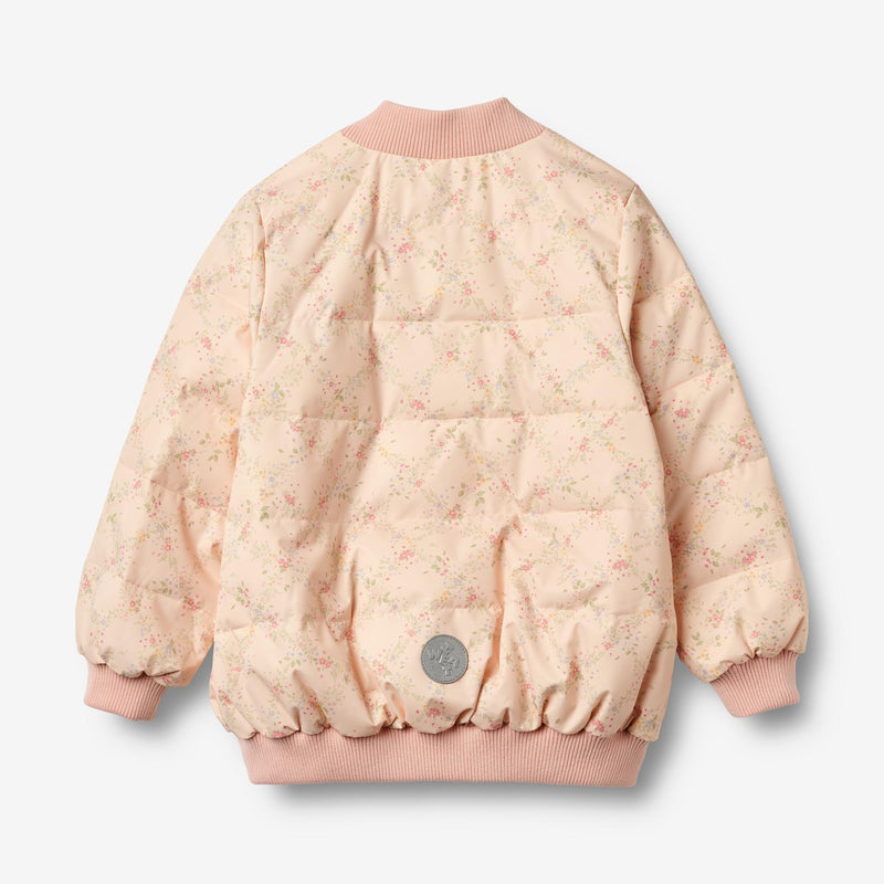 Wheat Outerwear Puffer Jacket Lotte Jacket 9523 rose checked flowers