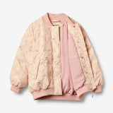 Wheat Outerwear Puffer Jacket Lotte Jacket 9523 rose checked flowers