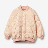 Wheat Outerwear Puffer Jacket Lotte Jacket 9523 rose checked flowers