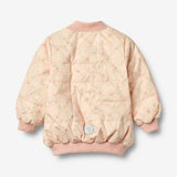 Wheat Outerwear Puffer Jacket Lotte Jacket 2115 rose checked flowers