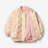 Wheat Outerwear Puffer Jacket Lotte Jacket 2115 rose checked flowers