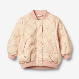 Wheat Outerwear Puffer Jacket Lotte Jacket 2115 rose checked flowers