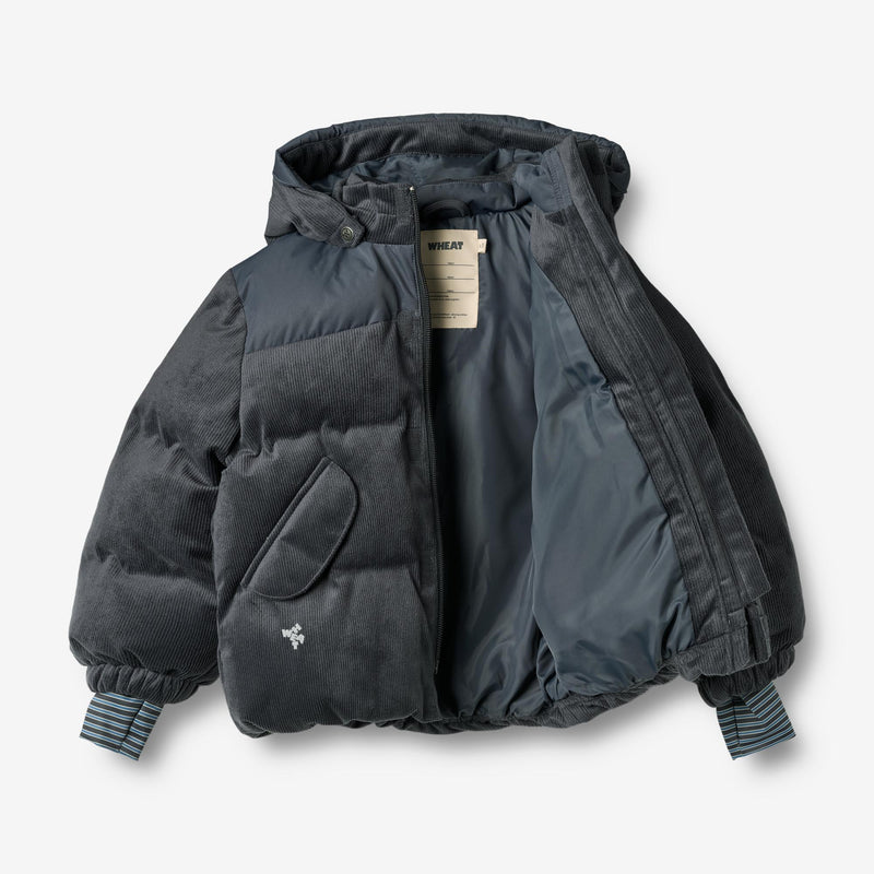 Wheat Outerwear Puffer Jacket Mads Jacket 1432 navy