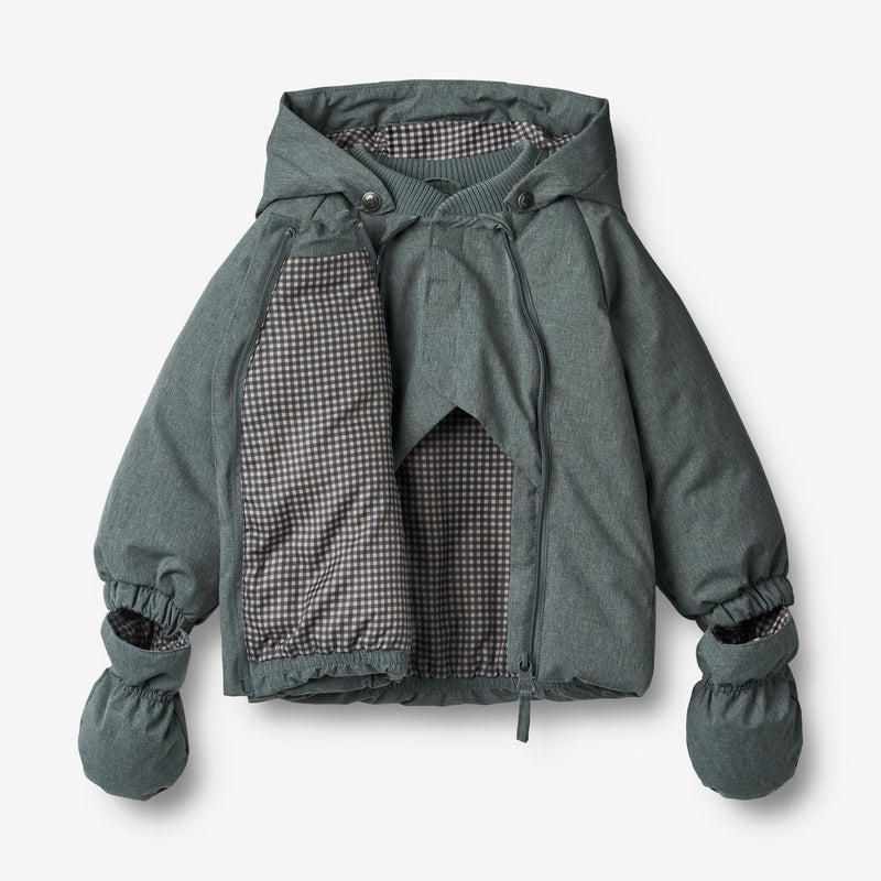 Wheat Outerwear Puffer Jacket Morgen Jackets 1146 ink melange