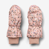 Wheat Outerwear Puffer Mittens Jazz Accessory 9536 rose powder flowers