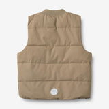 Wheat Outerwear Lakas Puffer Vest Jacket 0099 grey stone