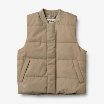 Wheat Outerwear Lakas Puffer Vest Jacket 0099 grey stone