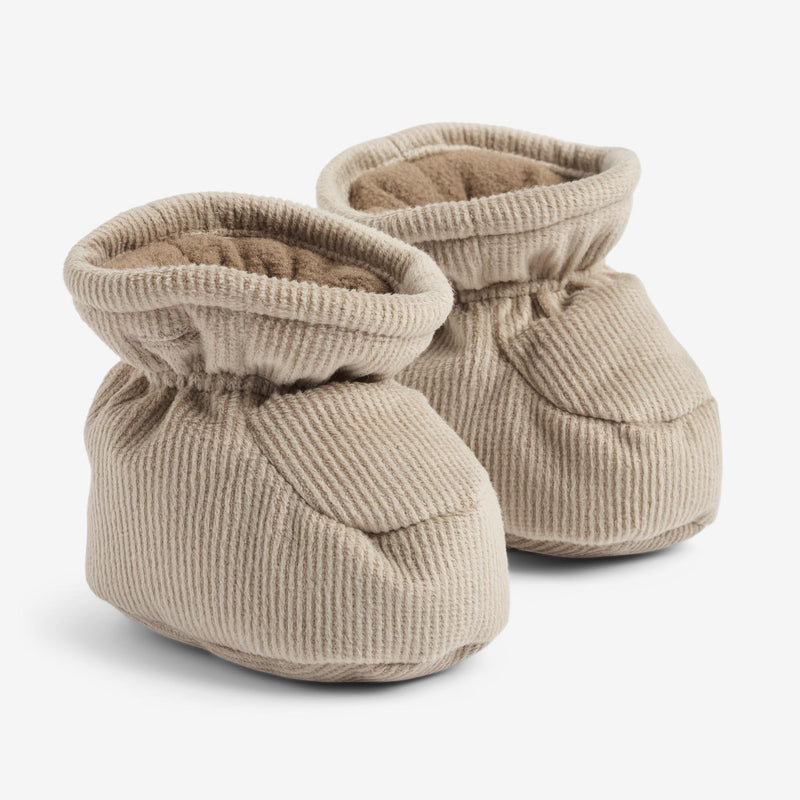 Wheat Outerwear Puffer baby Booties Fuffa Accessory 0099 grey stone