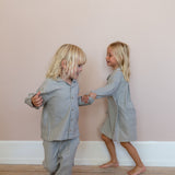 Wheat Main Pyjamas Madison Home 9585 blue stripe