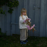 Wheat Main Quilt Jacket Inga Jacket 9426 ivory checked flowers