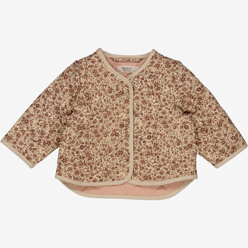 Wheat Quilt Jacket Viola | Baby Jackets 2075 red meadow