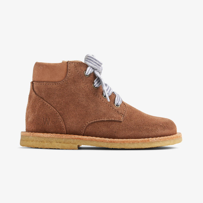 Wheat Footwear Raden Lace | Baby Prewalkers 9002 cognac