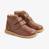 Wheat Footwear Raden Velcro | Baby Prewalkers 9002 cognac