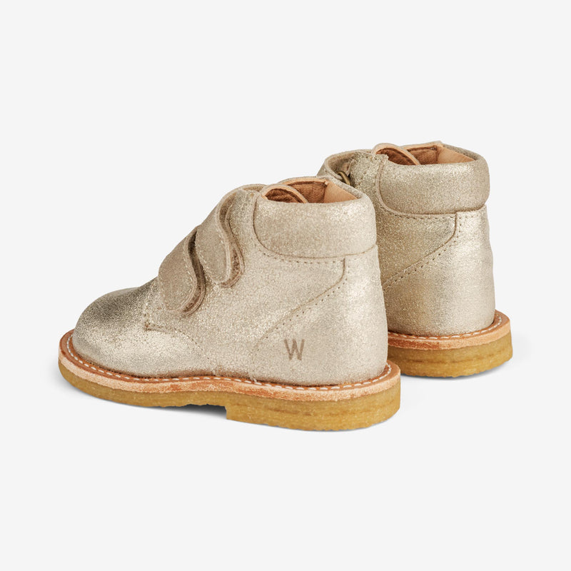 Wheat Footwear Raden Velcro Shine | Baby Prewalkers 0171 grey