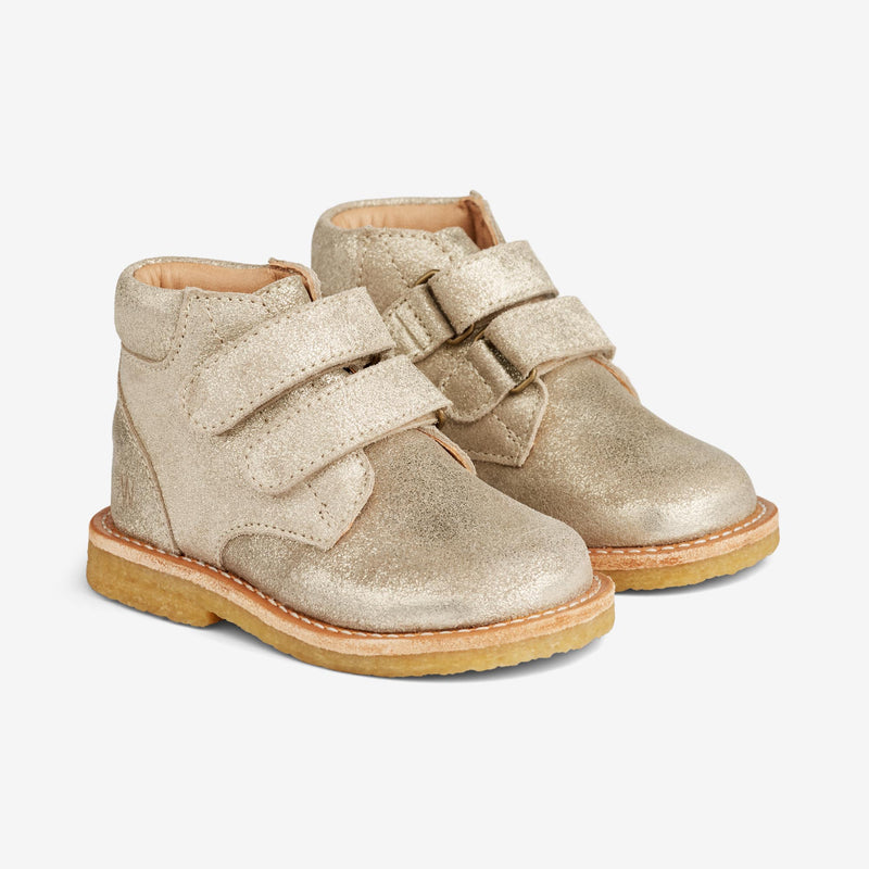 Wheat Footwear Raden Velcro Shine | Baby Prewalkers 0171 grey
