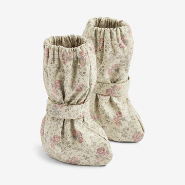 Wheat Outerwear Rain Booties Como Accessory 9539 slightly green flowers