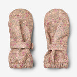 Wheat Outerwear Rain Mittens Rily Accessory 9674 portabella flowers