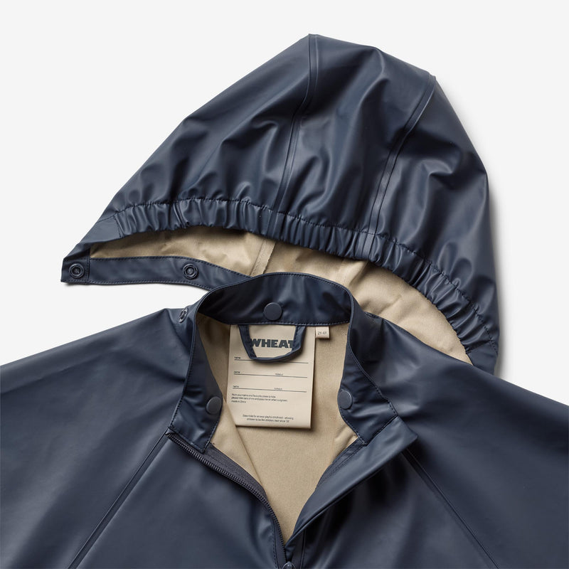 Wheat Outerwear Raincape Drops Rainwear 1060 ink
