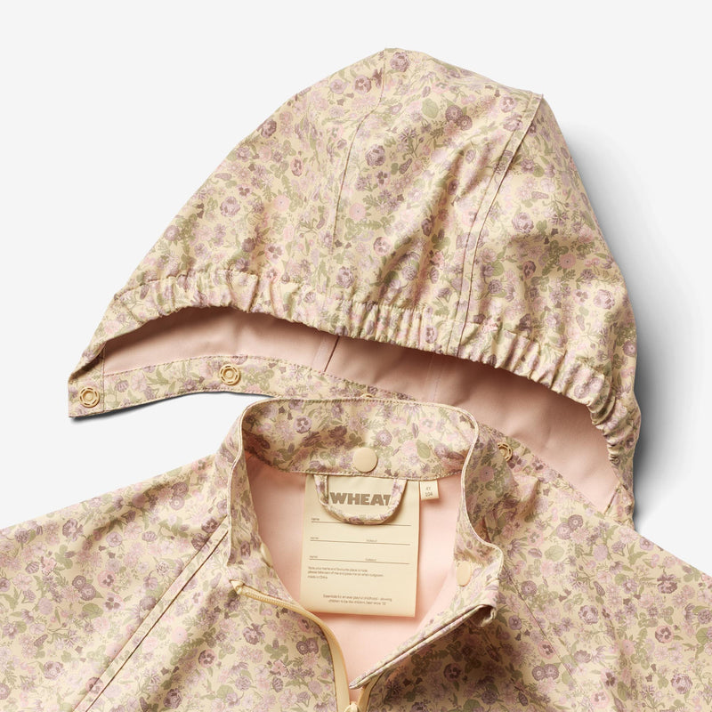 Wheat Outerwear Rainwear Chardy jacket Jacket 9521 rose flower field